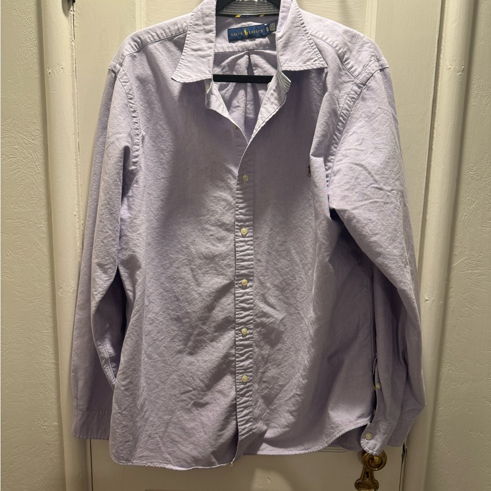 Ralph Lauren Men's Lavender Shirt